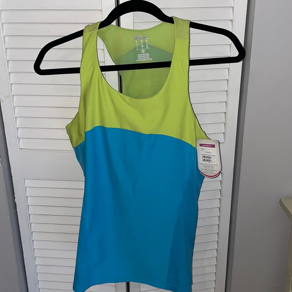 Womens dry fit Wilson tank top